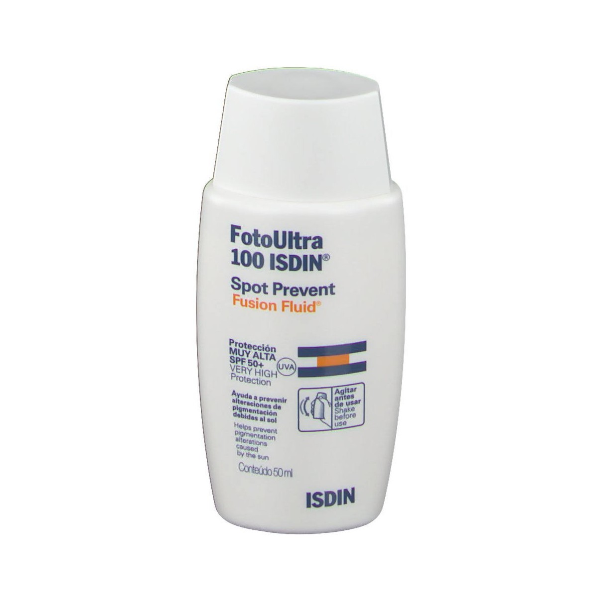 isdin fotoultra 100 spot prevent fusion fluid 50 ml