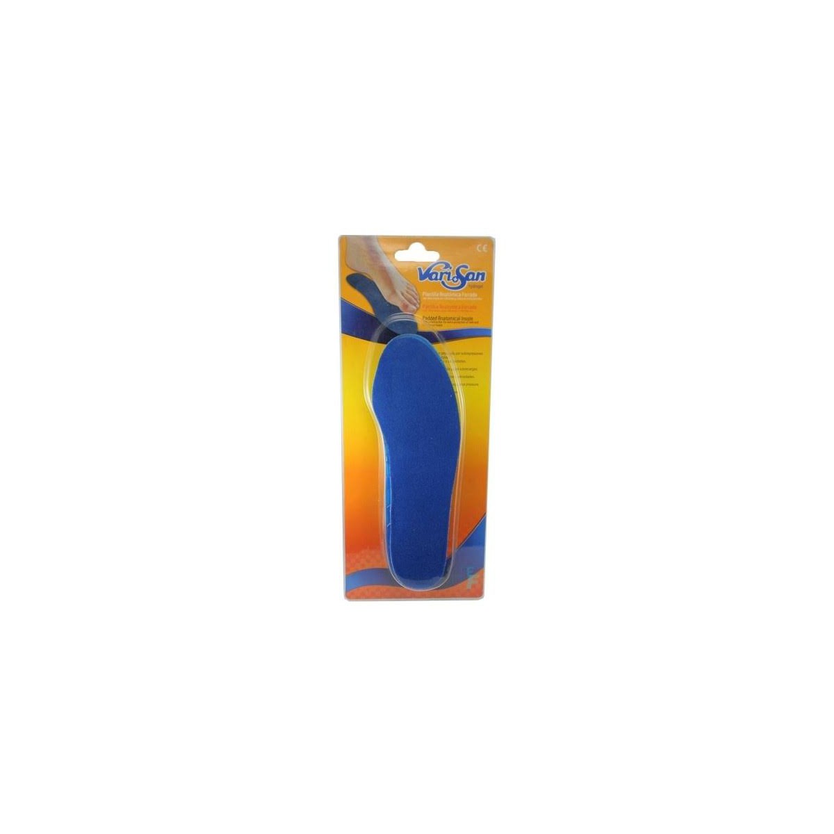 varisan plantilla anatomica hydrogel forrada talla 2 3940 1par