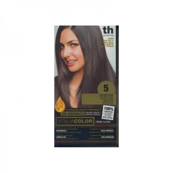 th pharma vitalia sin amoniaco 5 castano claro