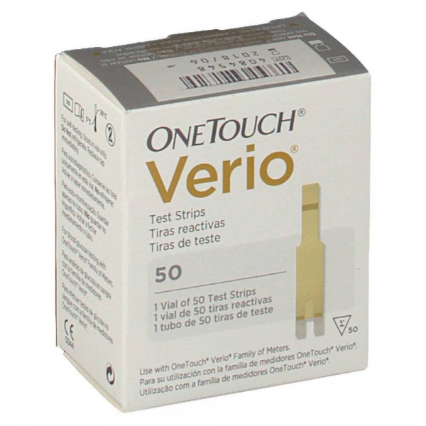 one touch verio 50 tiras reactivas