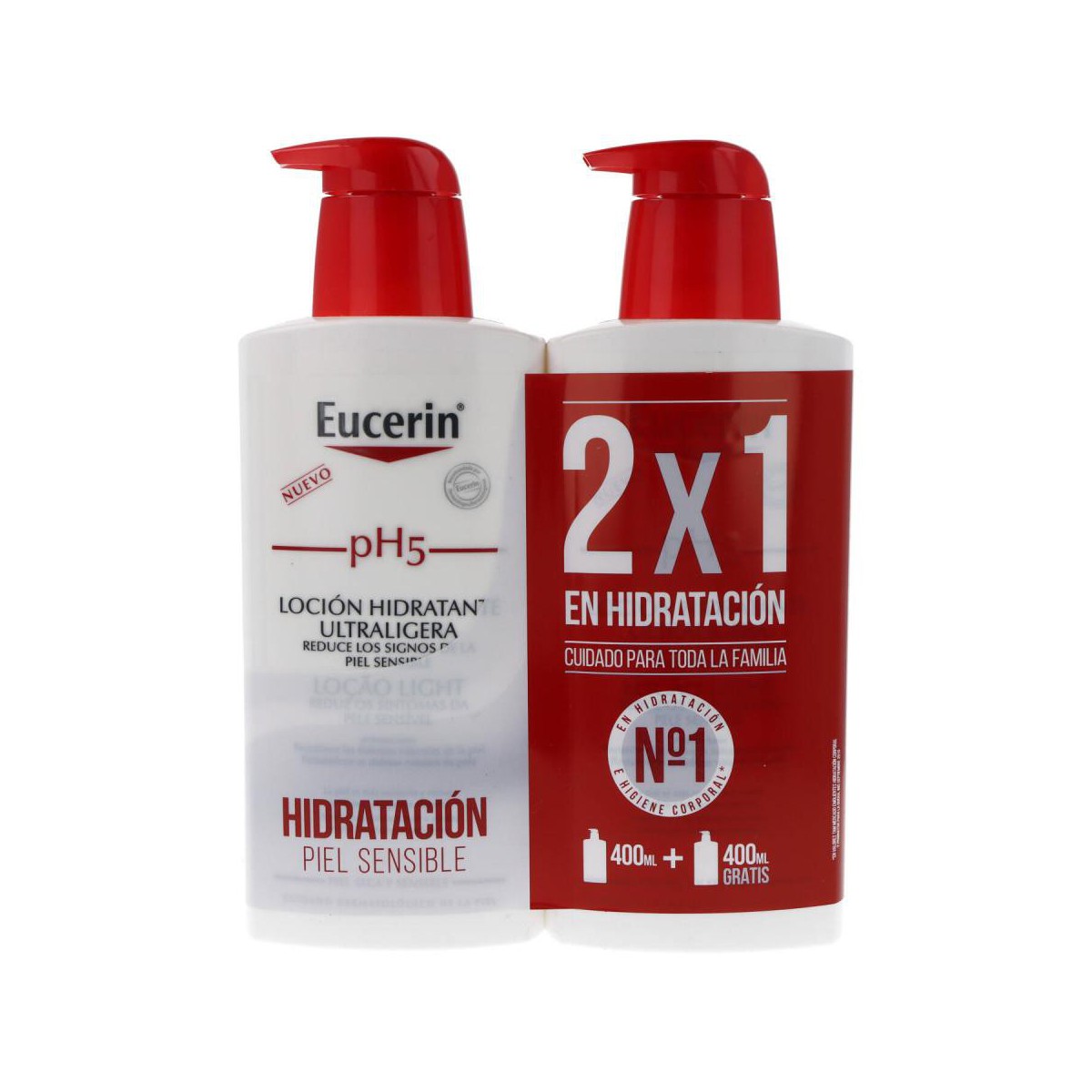 eucerin ph5 locion hidratante ultraligera 400ml