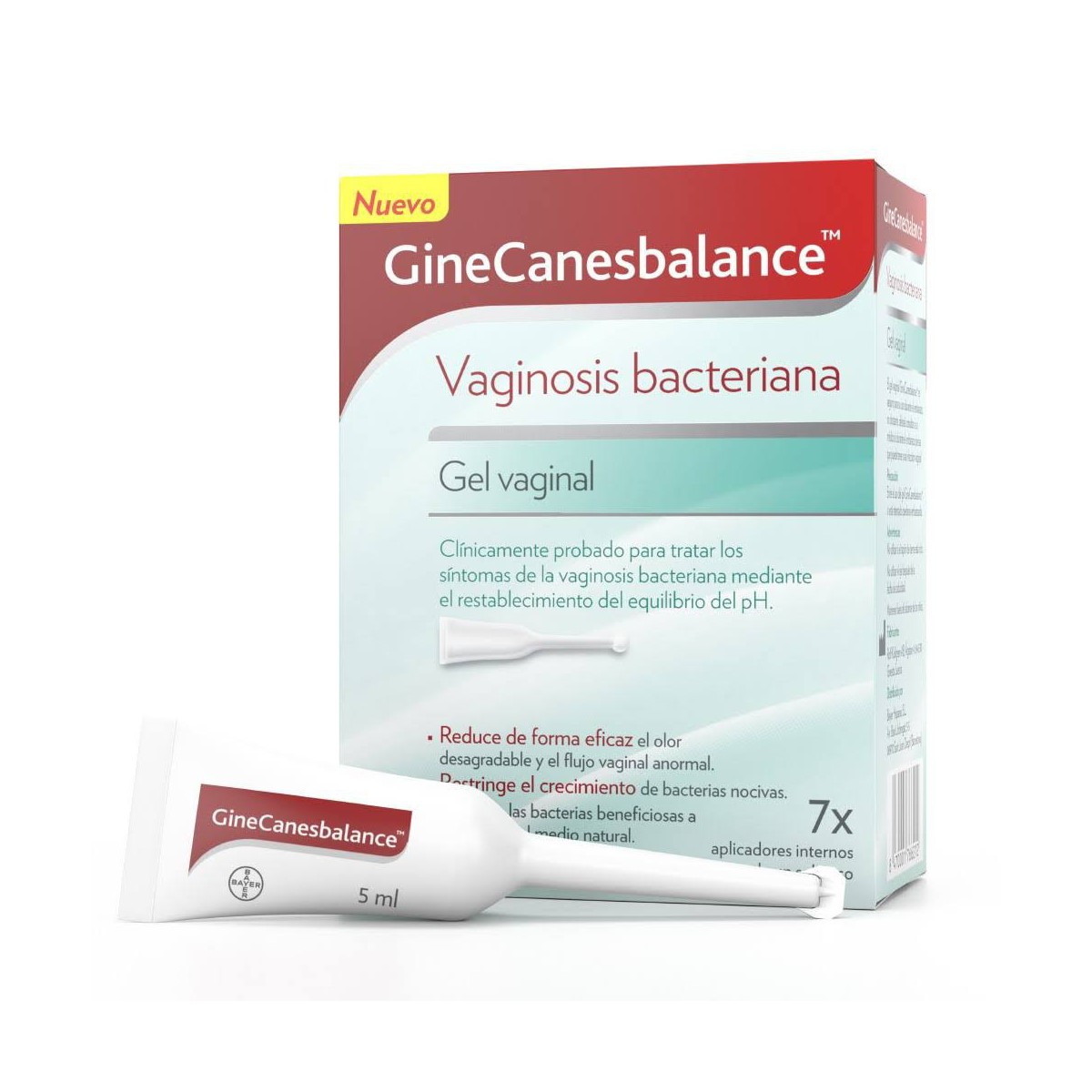 ginecanesbalance gel vaginal 7 tubos 5 ml