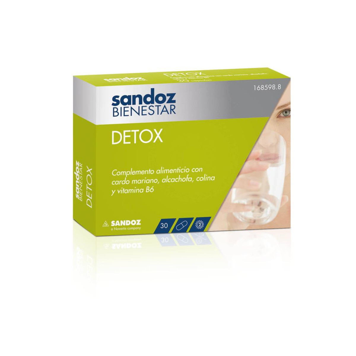 sandoz bienestar detox 30 capsulas