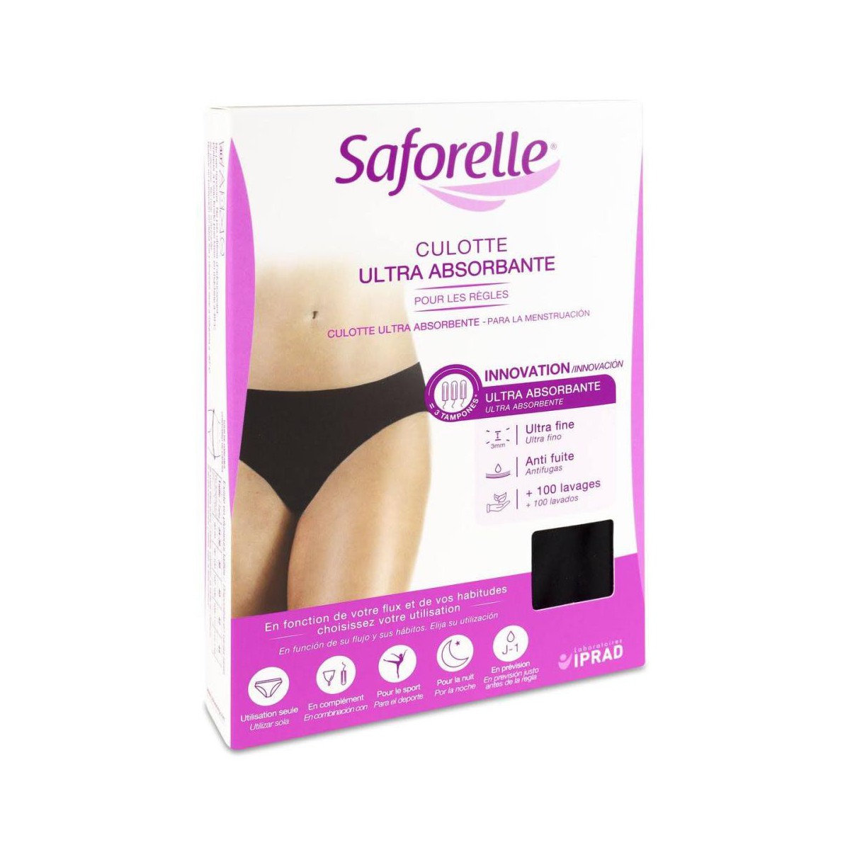 saforelle culotte ultra absorbente talla 42